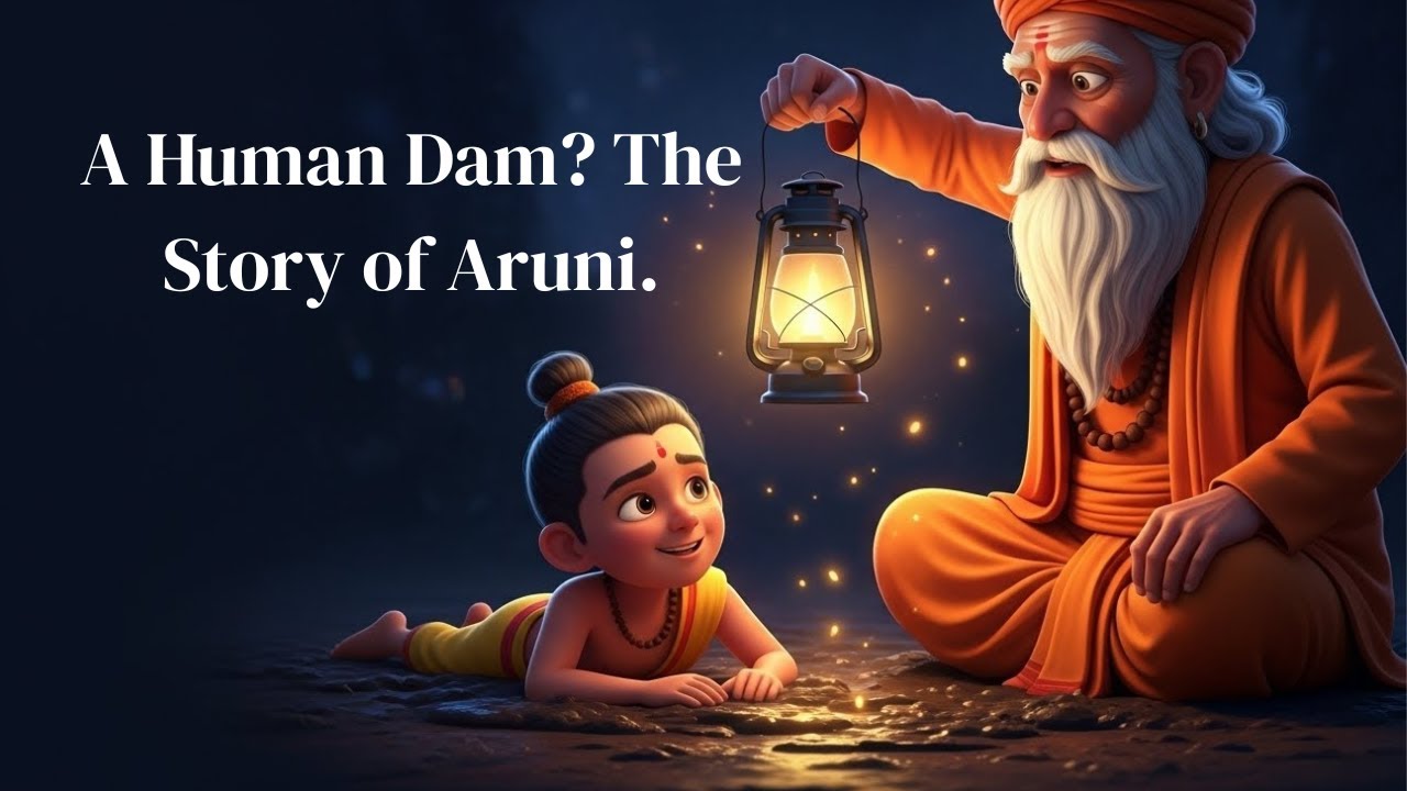 The Story of Aruni and Dhaumya | Ancient Indian Moral Stories in English
