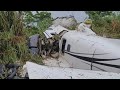 Images of crashed plane which killed 14 people in Brazilian Amazon | AFP