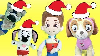 Patrulla canina español y paw patrol bebes cachorros:especial Navidad.Videos de papa noel y regalos