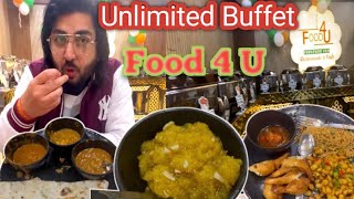 Unlimited Buffet - Food 4 U | Noida Sector 18 Metro Station Gate No. 2
