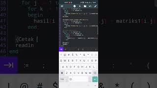 Algoritma Menghitung Perkalian Matriks Array 2 Dimensi Pascal