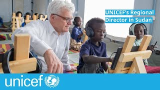 UNICEF’s MENA Regional Director mission to #Sudan