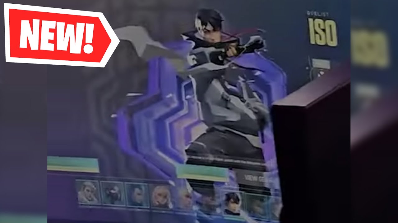 'Iso' Valorant New Agent LEAKED YouTube