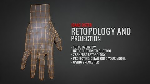 ZBrush Retopology and Projection (Full Tutorial at BadKing.com.au)