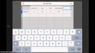 Creating a graph using the Pages iPad app