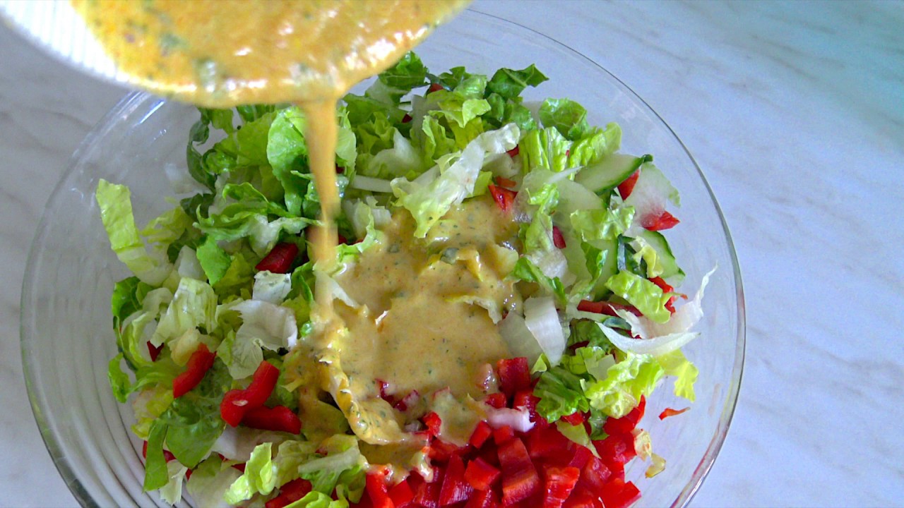 Tahini Salat Dressing - YouTube