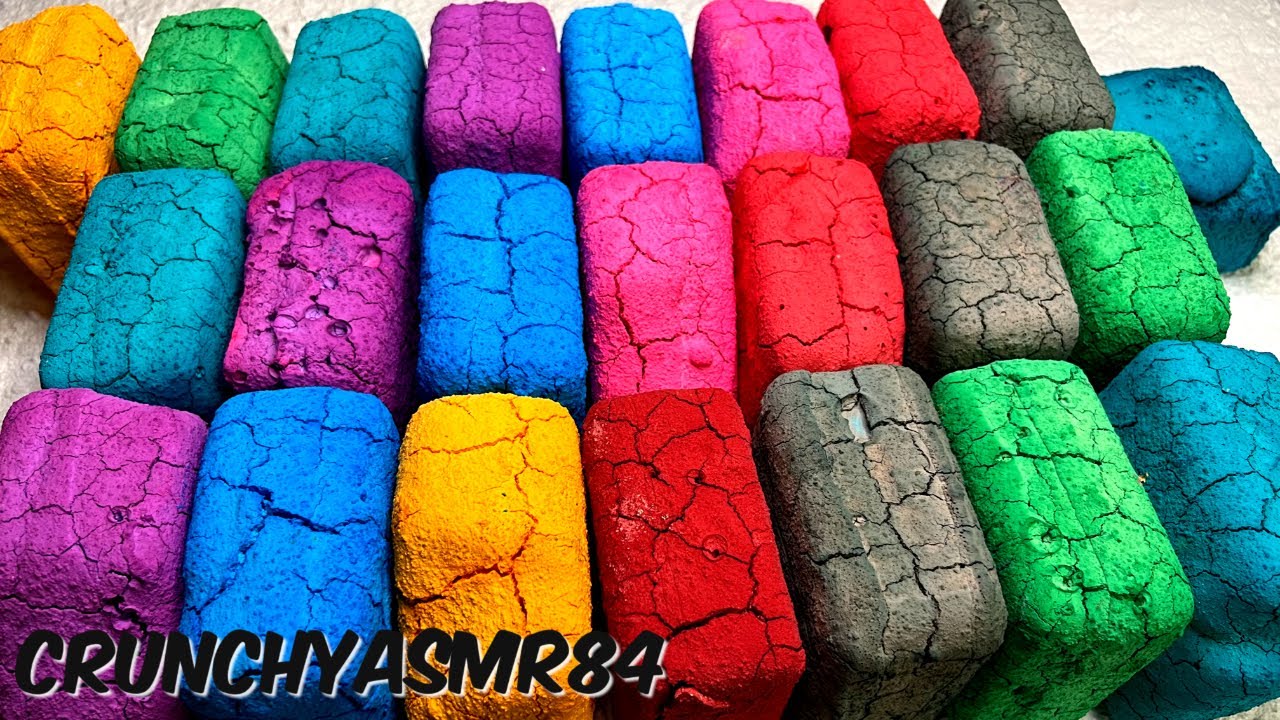 Colorful Pasted Blocks | Oddly Satisfying | ASMR | Sleep Aid