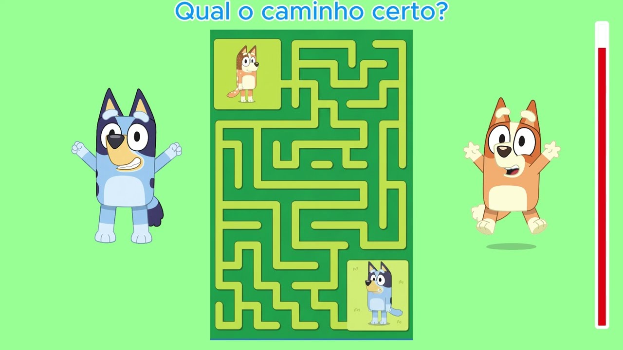 Bluey vamos brincar ! @Brinquequiz