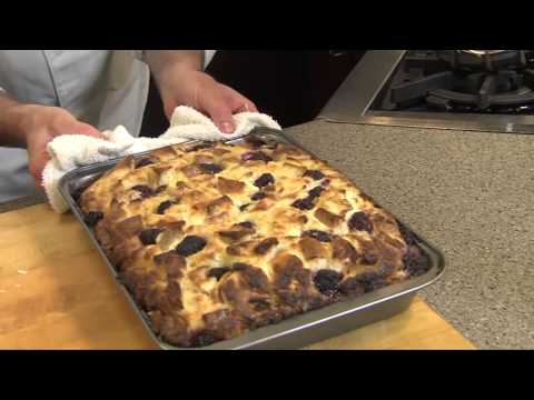 Blackberry & Mascarpone Bread Pudding