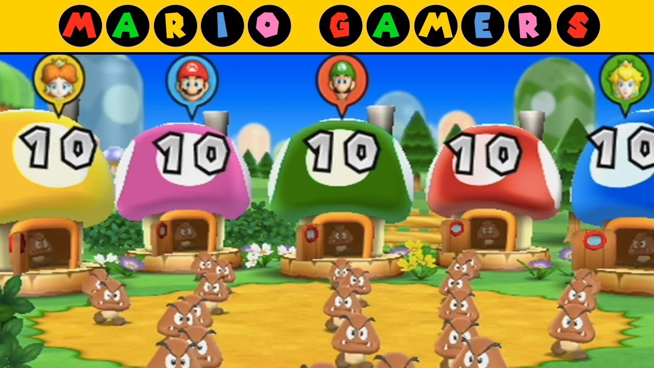 Mario Party 9 - Goomba Village (Minigame)