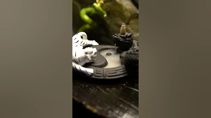 Dragon Meditation Incense Waterfall Burner #incense #meditation #relaxing #shorts