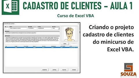 Cadastro de Clientes - Criando o projeto - Aula 1