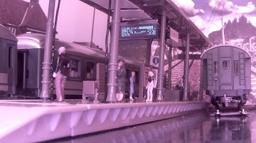 Pragotron na makiecie - zbliżenie