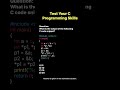 Test Your C Language Skills | C Programming Quiz #CProgramming #CodingChallenge #LearnC