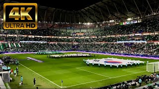 AFC ASIAN CUP 2023 ROUND16 SAUDI ARABIA vs SOUTH KOREA Pre Match Ceremony \& Walk Out 4K