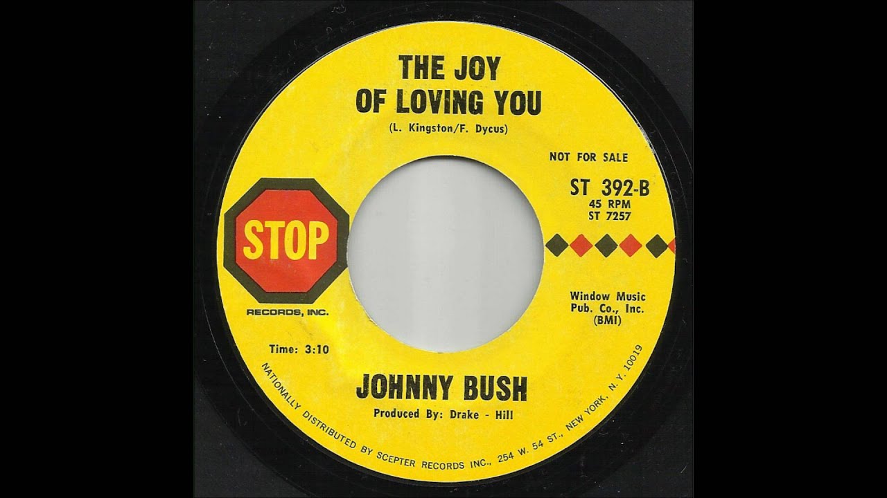Johnny Bush - The Joy Of Loving You - YouTube