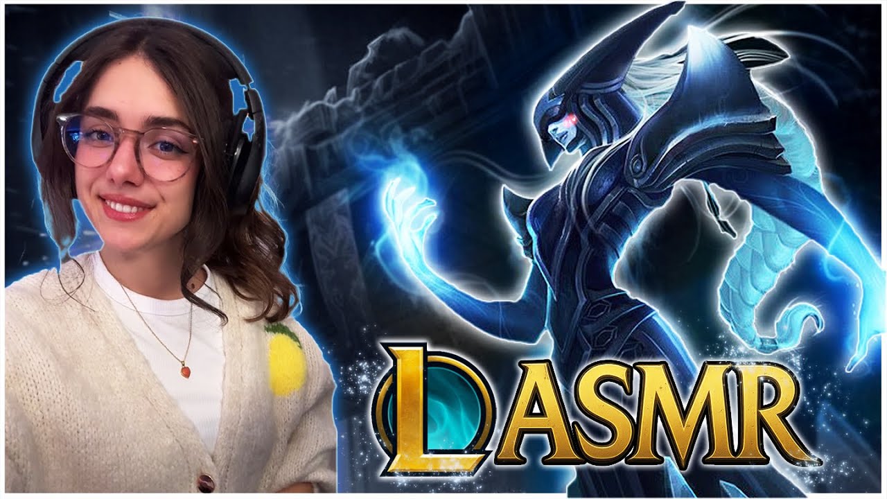 League of Legends ASMR Ice Queen Lissandra | tapping, whispering, mouse clicks ♡ ☁ ♡