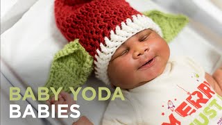 Hospital Dresses Up Newborns As Baby Yoda From 'The Mandalorian'