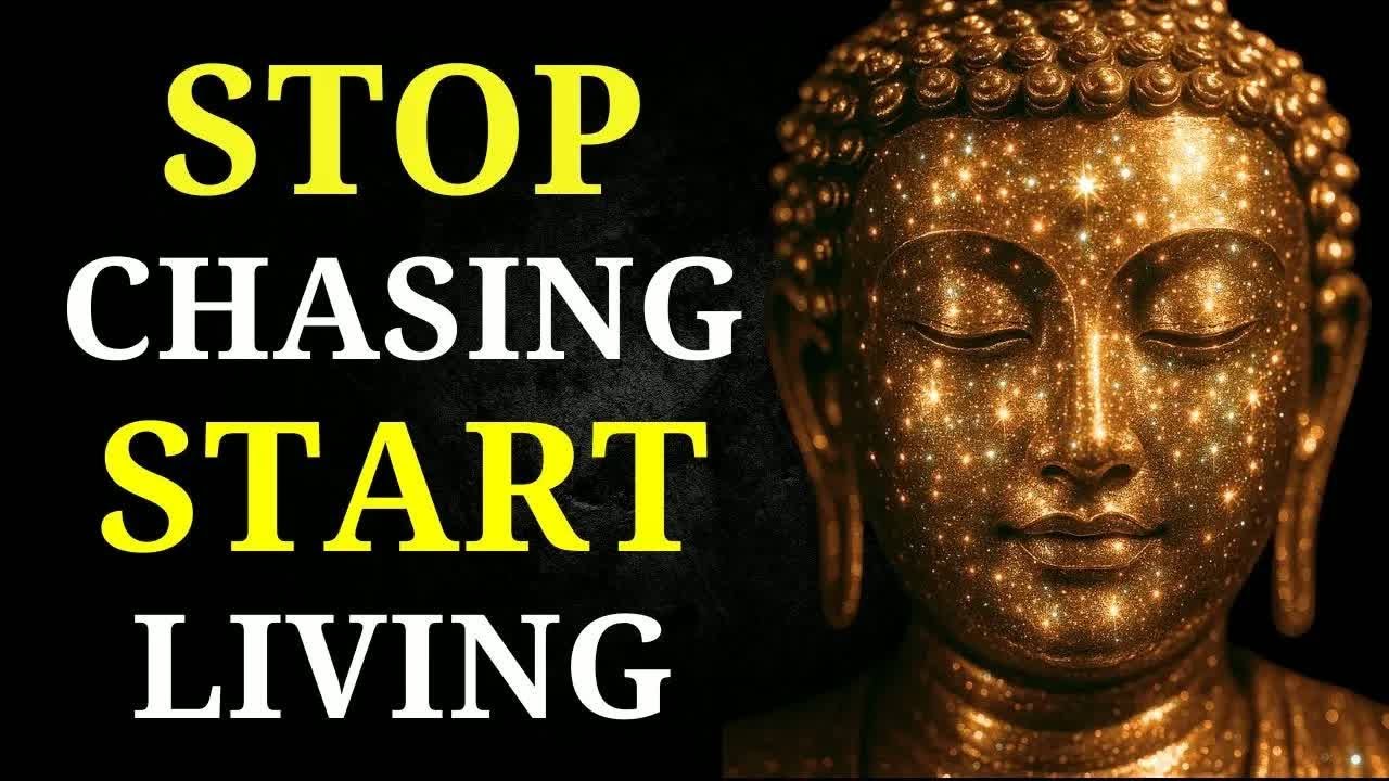 NO ADS When You Stop Chasing, Life Starts Flowing ｜ Zen Buddhism Stories for Non Attachment