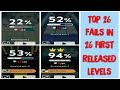 [1.000.000 Views Special] Rolling Sky - Top 26 Fails In 26 First Released Levels