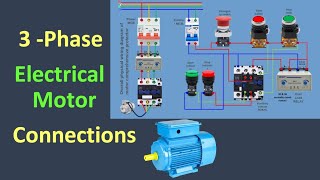 Electrical Motor connections | How to wire a 3 phase motor : step-by-step Guide @Electricalgenius