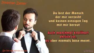 Video thumbnail of "Jonathan Zelter  - Ein Teil von meinem Herzen"