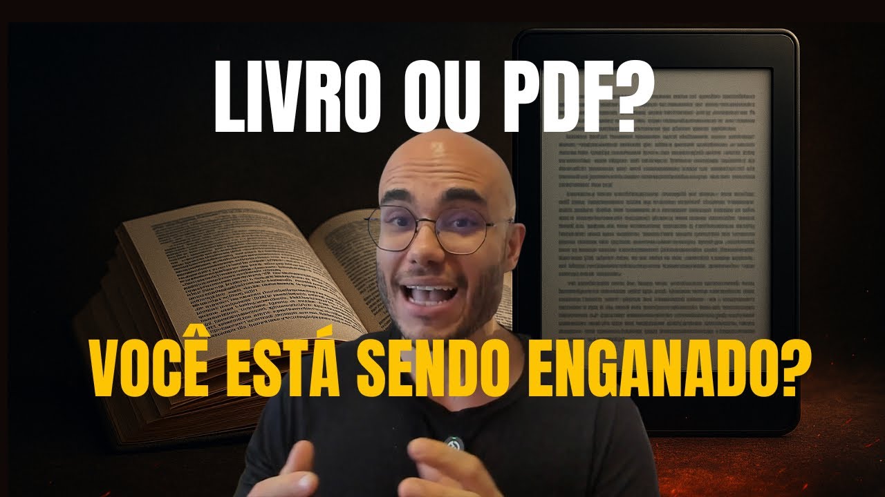Livro ou PDF? Não seja enganado!