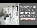 Comparatif nouvelle SURJETEUSE 1450 de chez LIDL et l'ancienne 1230 !