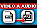🔊 Convertir Video a MP3 En WhatsApp | Fácil y Rápido!