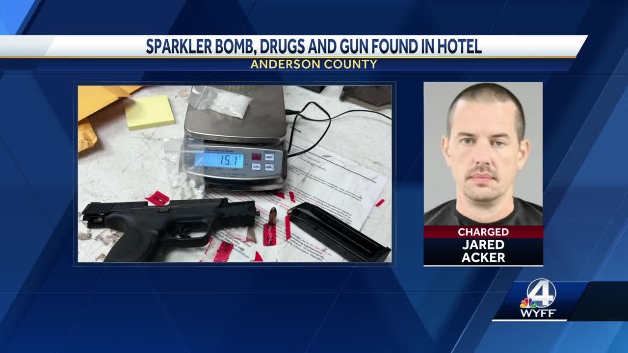 Man found with gun and drugs in Anderson County hotel, deputies say ...