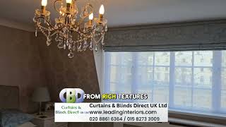 Timeless Roman Blinds in London | Elegant Curtains, Blinds &amp; Shutters UK