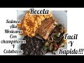 Salmon a la mexicana / receta de salmon / receta mexicana