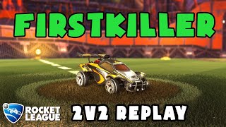 Firstkiller Ranked 2v2 POV #467 - FK & Hammy_Crackers VS Cosmic & JKnaps - Rocket League Replays