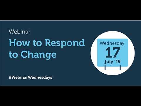 How to respond to change (QA) - 17/07/2019