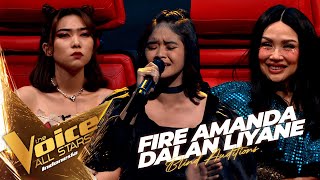 Fire Amanda - Dalan Liyane | Blind Auditions | The Voice All Stars Indonesia