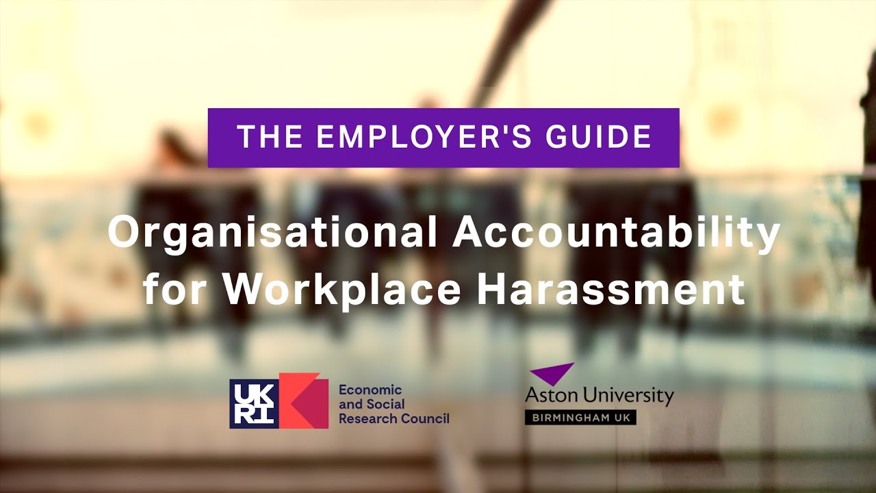 The Employer’s Guide: Organisational Accountability for Workplace Harassment