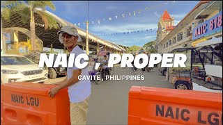 Naic Proper on Sunday Morning ☀️ 2023 | Cavite, Philippines | 4K Walking Tour (▸23min)