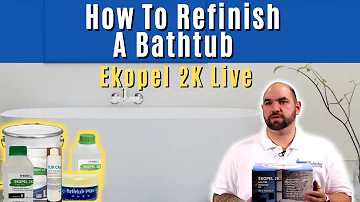 Ekopel 2K Live | How To Refinish A Bathtub | The Whole Process in Easy Steps