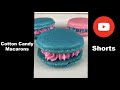 Cotton Candy Macarons #Shorts