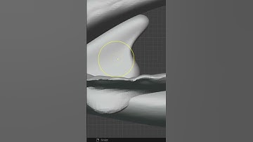 Sculpting the inside of a creature mouth  #shorts #blender  #art #skulpture #3d #3dmodeling