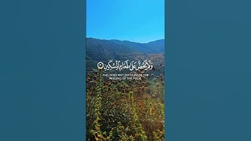 تلاوة عطرة لآيات من كتاب الله #القرآن_الكريم #القرآن #المصحف #اكسبلور #coran #foryou #viral #fy#