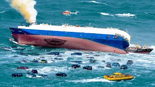 More than 4,700 New Premium Cars Wiped Out: The Worst Car Carrier Ship Disaster Costs Billions $