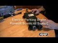 Renault Scenic  Electric parking brake disassembly and troubleshooting