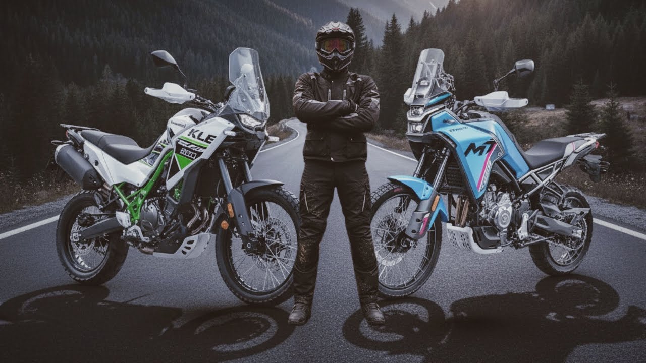KAWASAKI KLE 500 2026 против CFMOTO 450MT: СОПЕРНИЧЕСТВО СРЕДНЕВЕСНЫХ ПРИКЛЮЧЕНЧЕСКИХ МОТОЦИКЛОВ