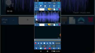 Audios Audio Studio Karaoke: Applying an effect to the selected waveform in a track screenshot 4