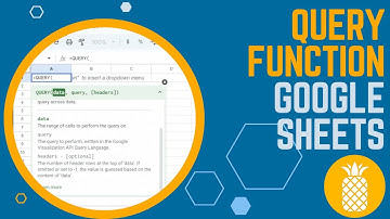 Google Sheets Tutorial: How to Use the Query Function for Powerful Data Analysis