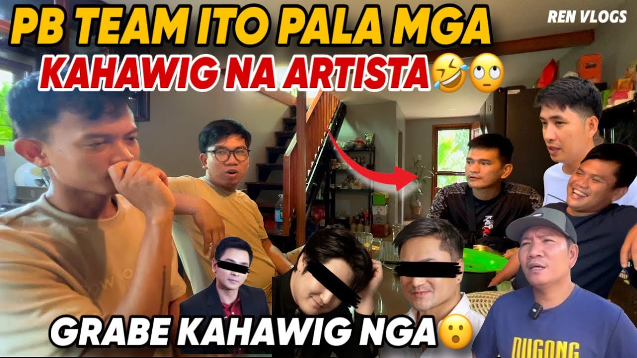 PB TEAM ITO PALA MGA KAHAWIG NA ARTISTA🙄🤣 GRABE KAHAWIG NGA ​|MAY KOREANO PA NGA@PugongByahero 
