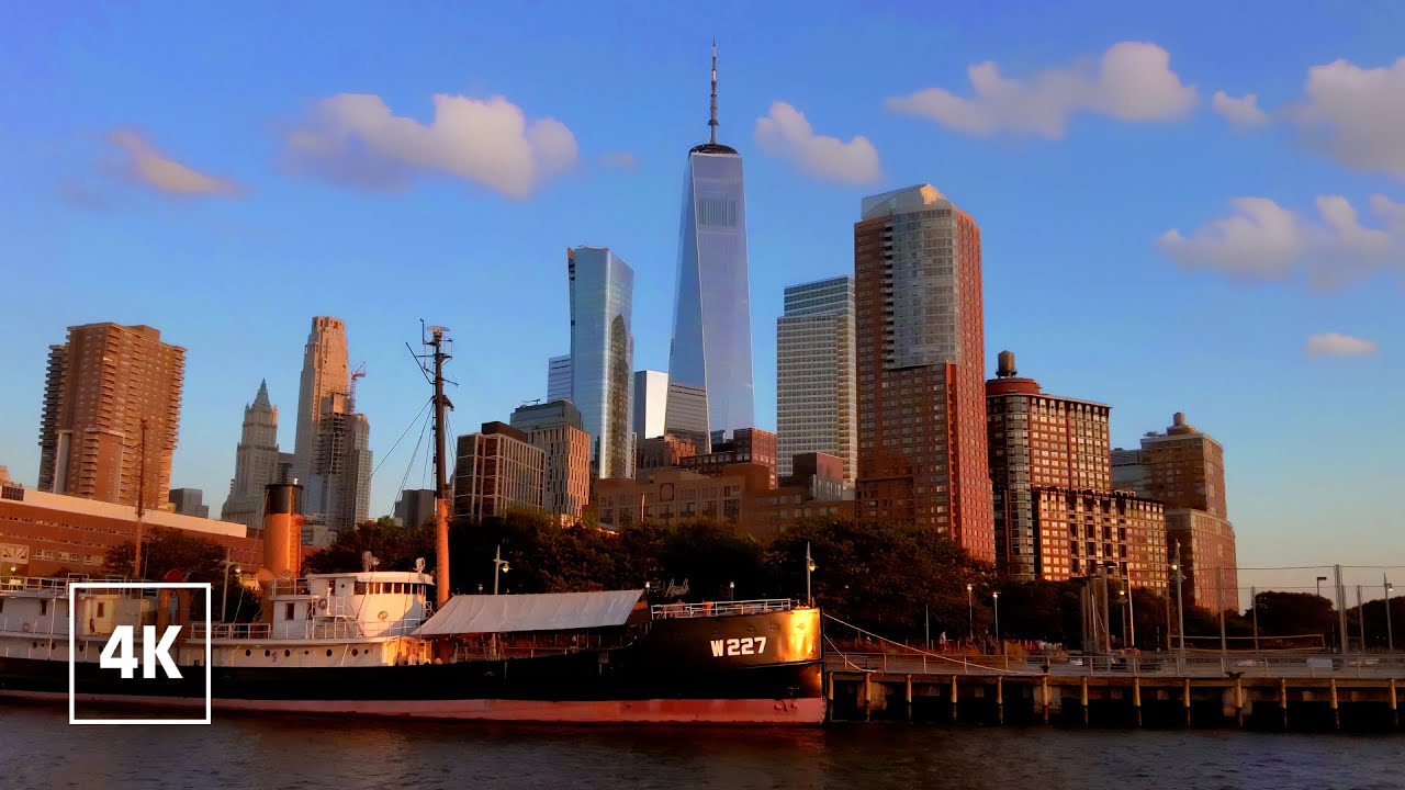 New York, Amerika Serikat | Jelajah Kota Sore 4K | 24 Jul 2023
