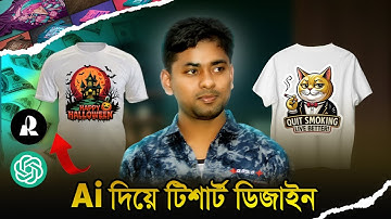 Best Free AI Tools T-Shirt Design | Earn with Recraft & AI Prompts | Artificial Intelligence Guide