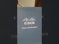 Unboxing My Cisco Certification 🎉